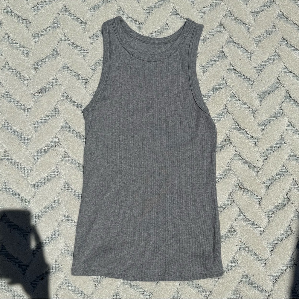 A new day grey medium “wife pleaser” tight ribbed tank top